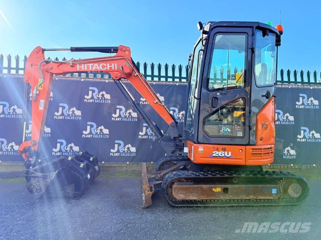 Hitachi ZX 26 U-6 CR Мини екскаватори < 7 т