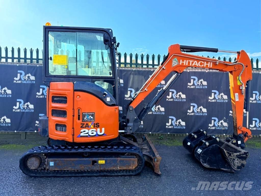 Hitachi ZX 26 U-6 CR Мини екскаватори < 7 т