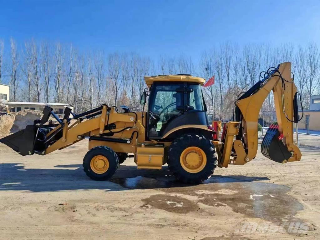 CAT 420F Товарач със заден ексватор