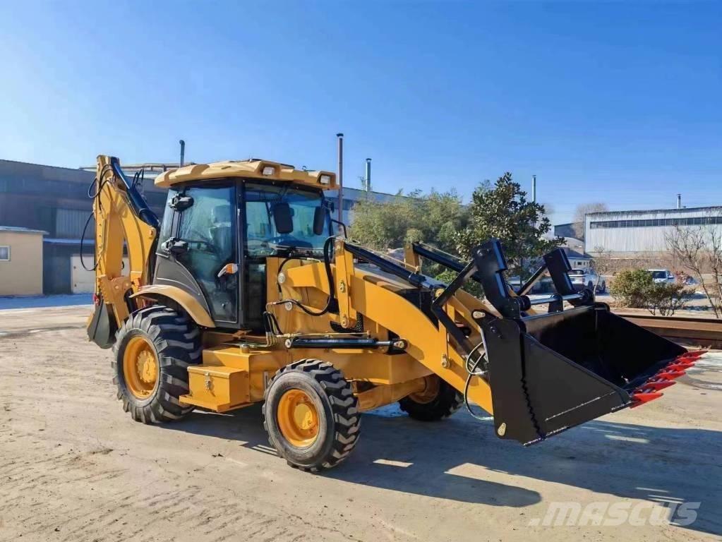 CAT 420F Товарач със заден ексватор
