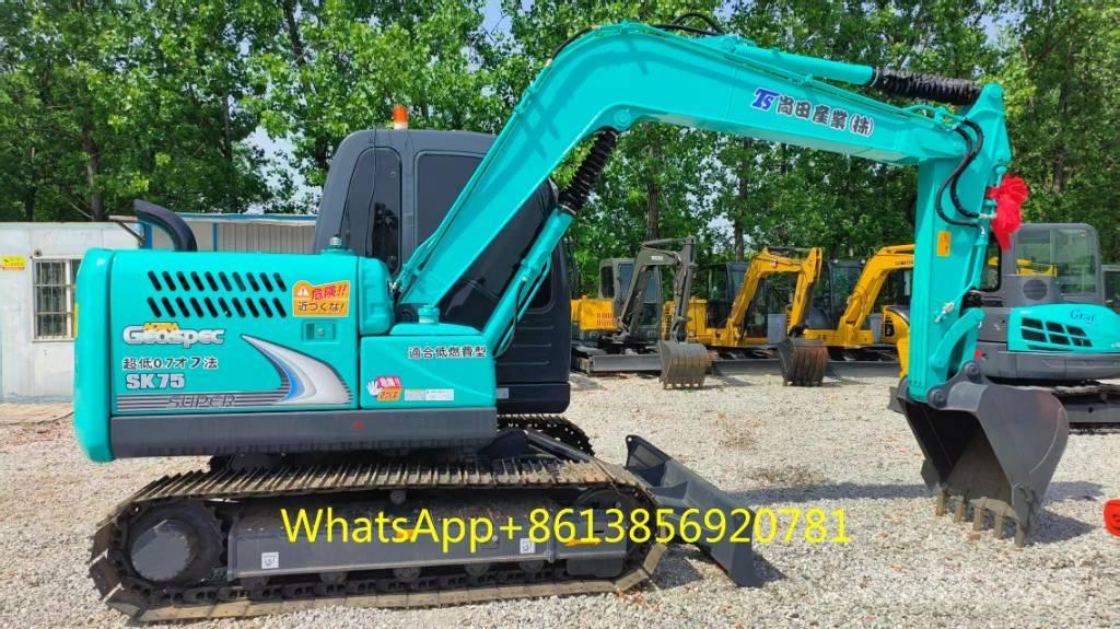 Kobelco SK 75 Верижен екскаватор