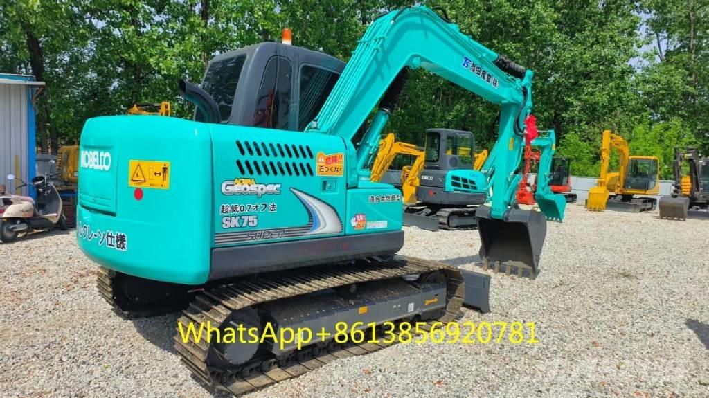 Kobelco SK 75 Верижен екскаватор