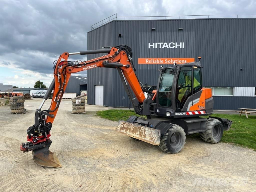 Hitachi ZX95W-7-2P Колесни екскаватори