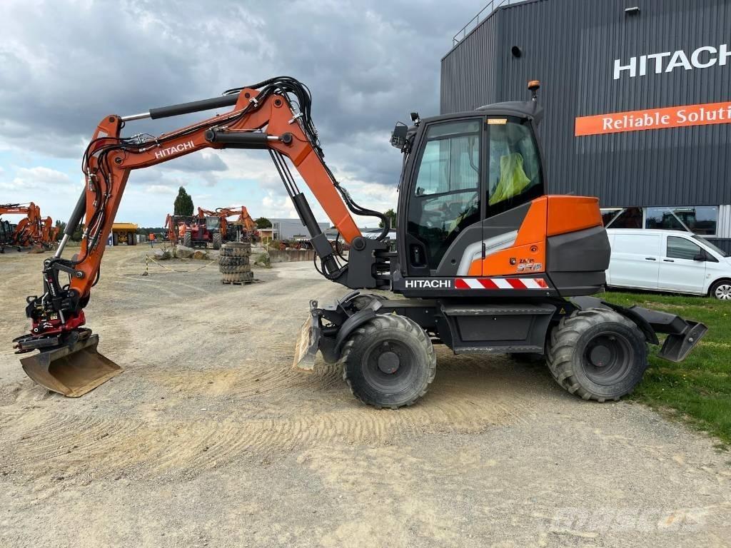 Hitachi ZX95W-7-2P Колесни екскаватори