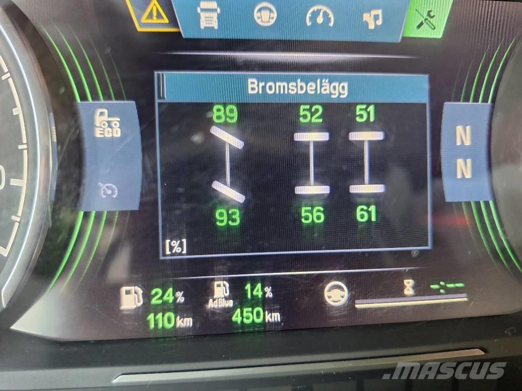 Scania R580 LB6x4 За превоз на дървени трупи