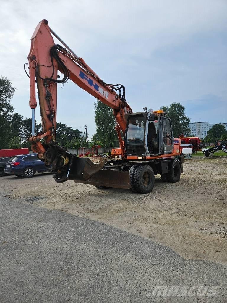 Fiat-Hitachi EX165W Колесни екскаватори
