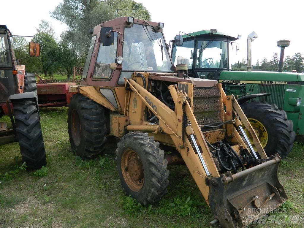 CASE 580 G Товарач със заден ексватор