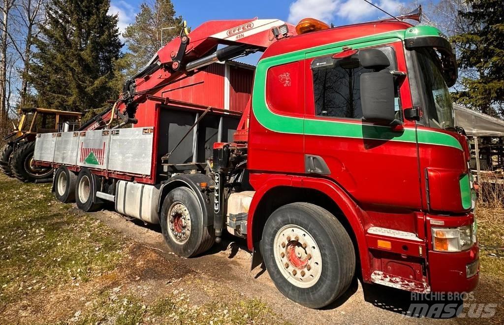 Scania P 124 GB Автокранове