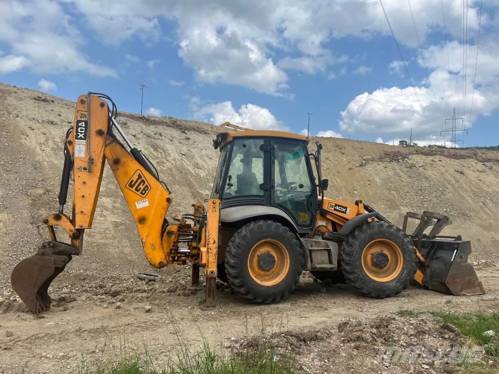 JCB 4 CX Товарач със заден ексватор