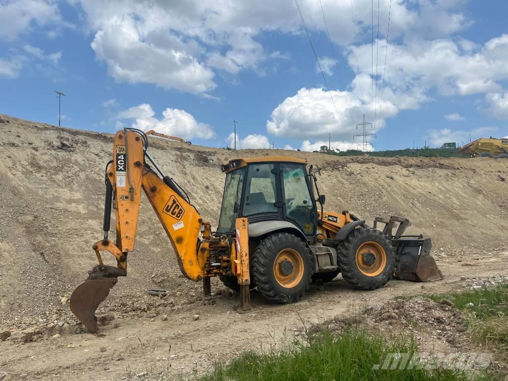 JCB 4 CX Товарач със заден ексватор