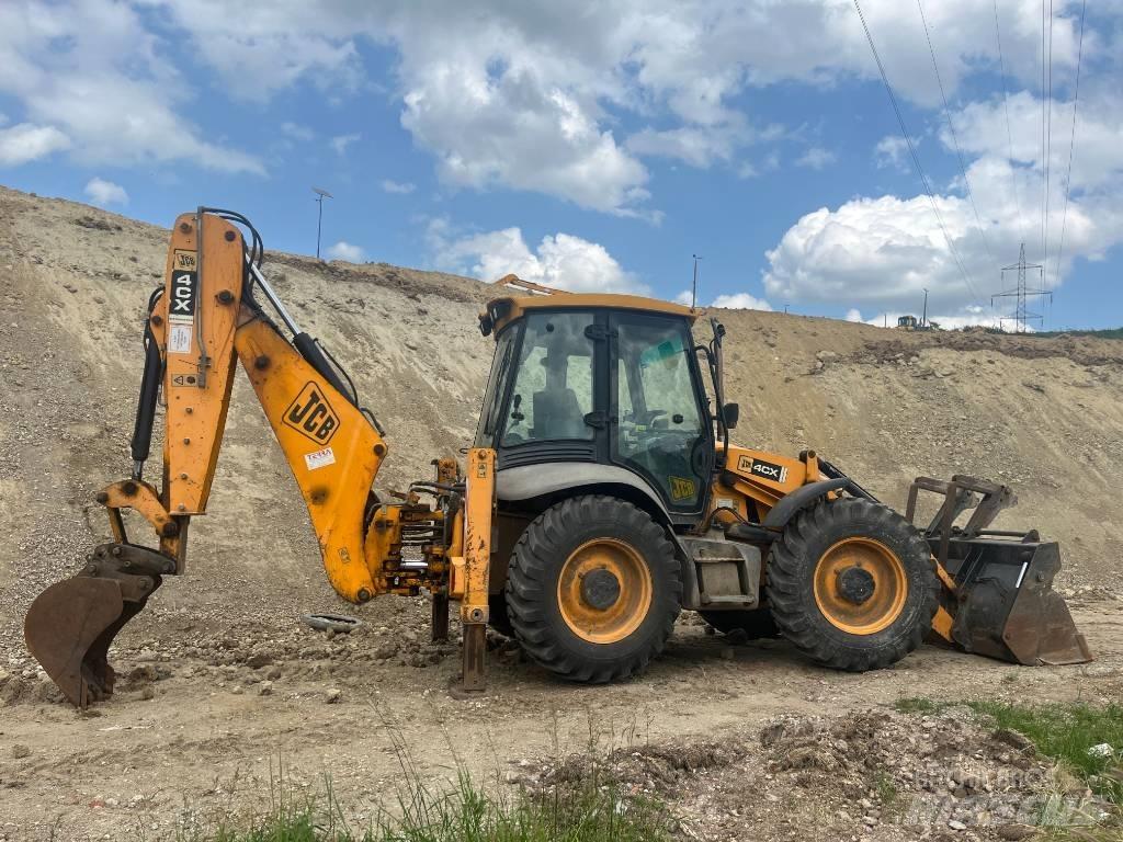 JCB 428D Товарач със заден ексватор