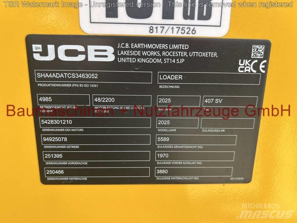 JCB 407 Klima -Demo- Колесни товарачи
