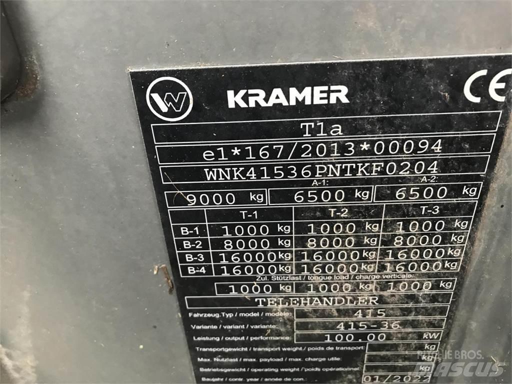 Kramer KT357 Телескопични товарачи за селското стопанство
