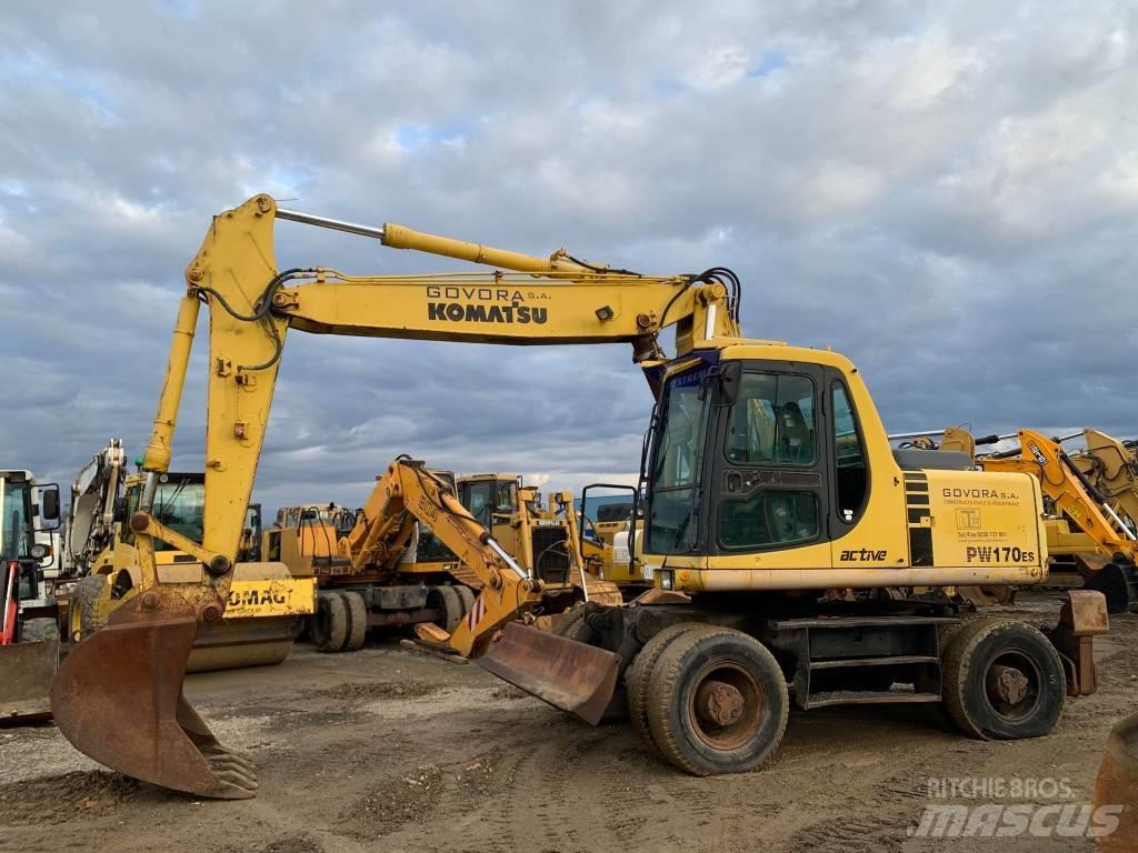 Komatsu PW 170 ES Колесни екскаватори