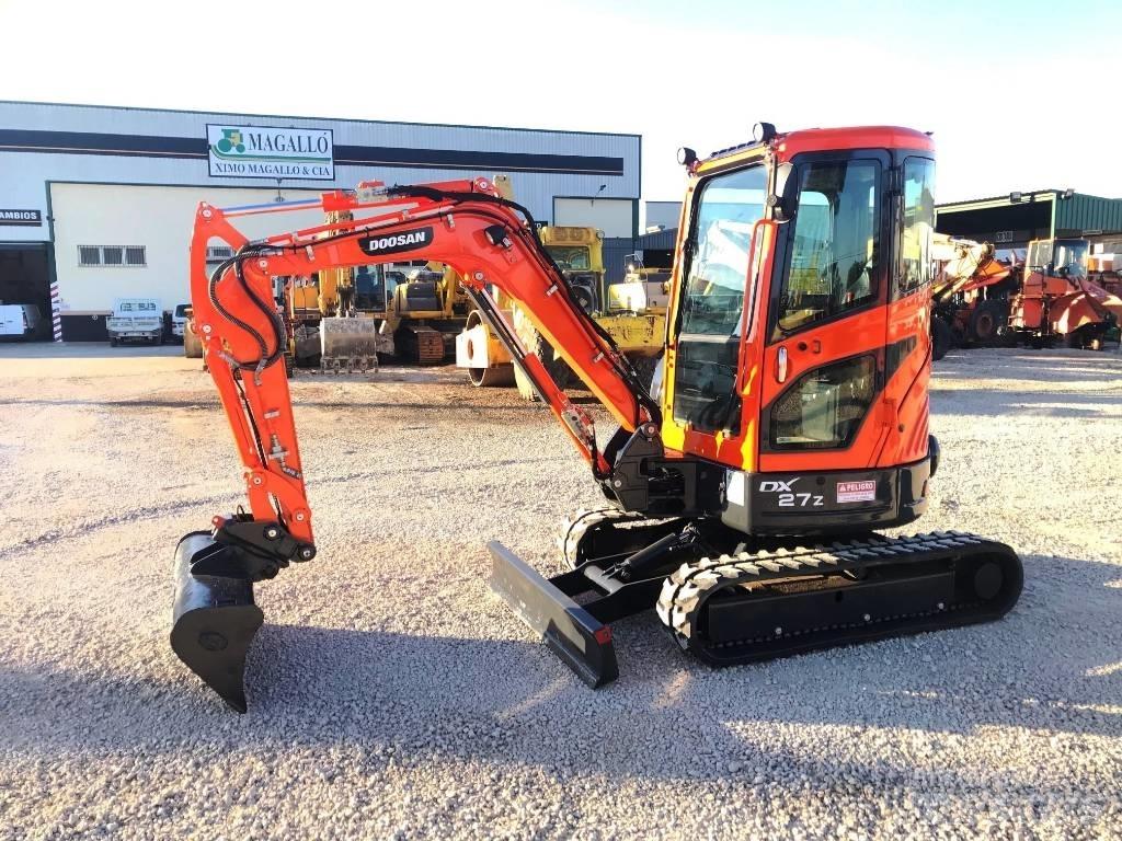 Doosan DX 27 Z Мини екскаватори < 7 т