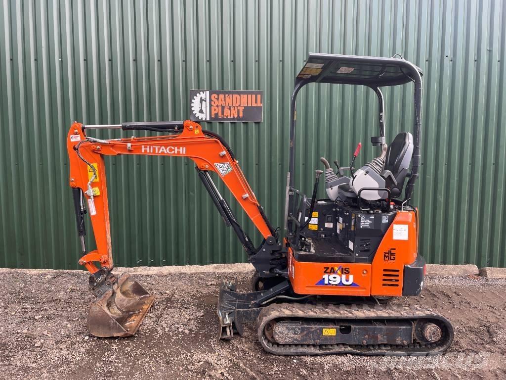 Hitachi ZX 19 U-6 Мини екскаватори < 7 т