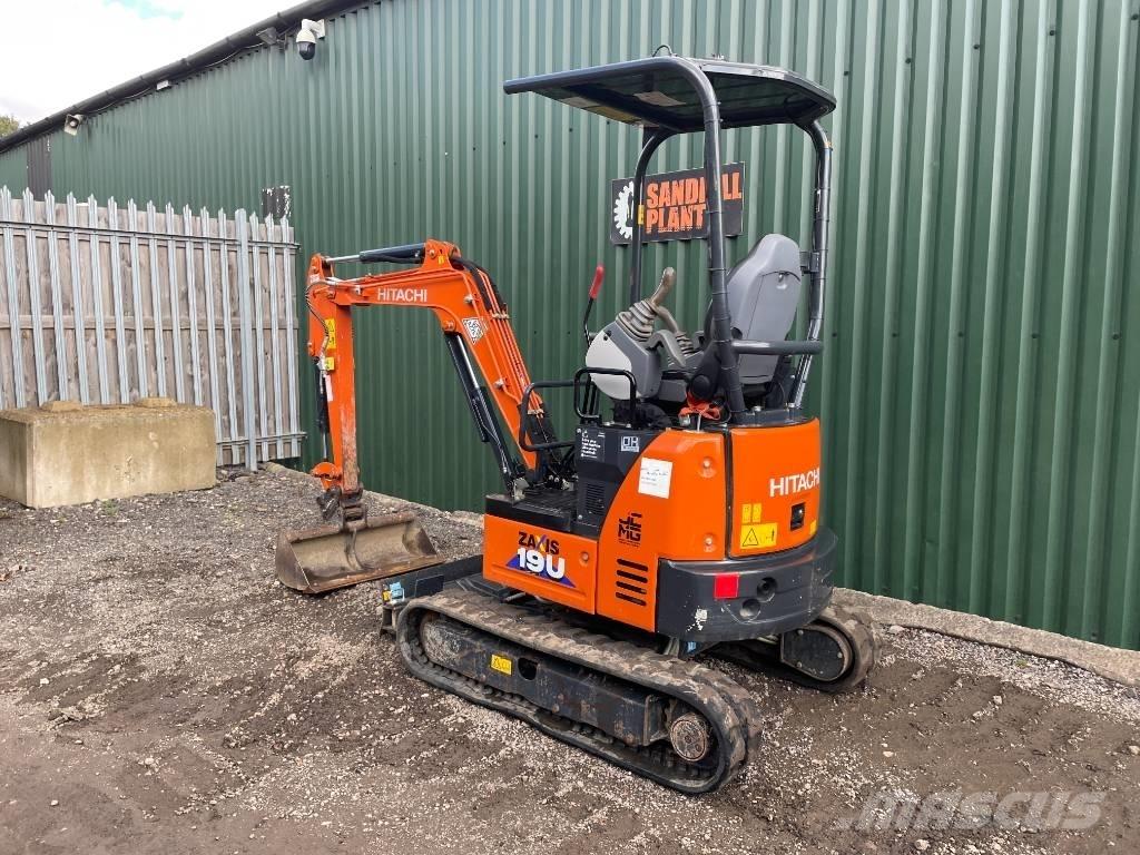Hitachi ZX 19 U-6 Мини екскаватори < 7 т