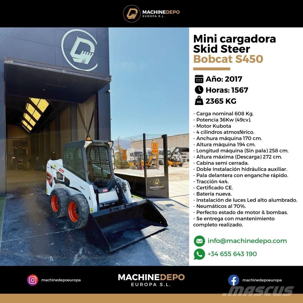Bobcat S 450 Мини товарачи
