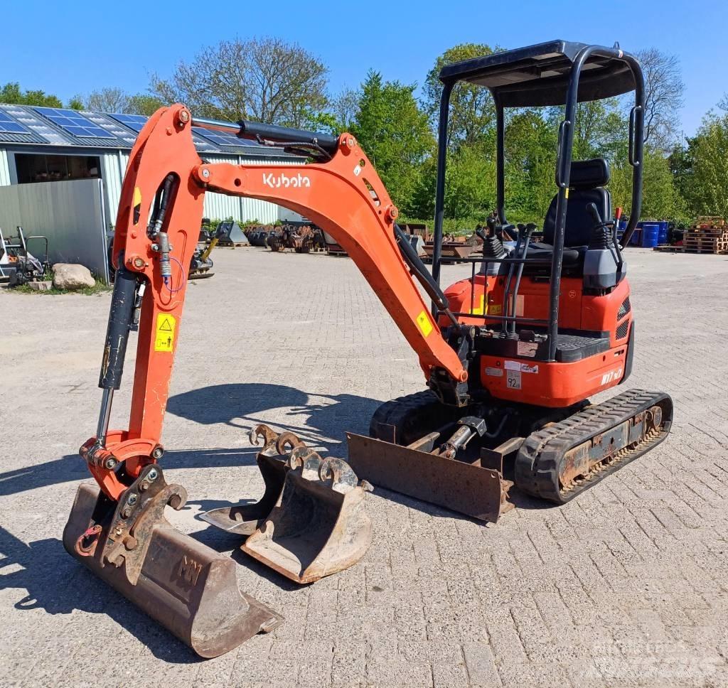 Kubota U 17-3 Мини екскаватори < 7 т