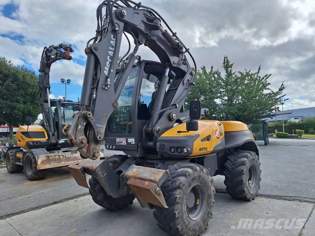 Mecalac 12 MTX Колесни екскаватори