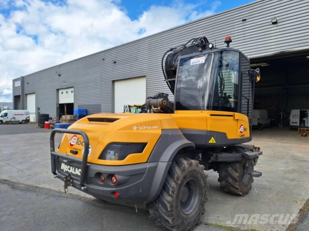 Mecalac 12 MTX Колесни екскаватори