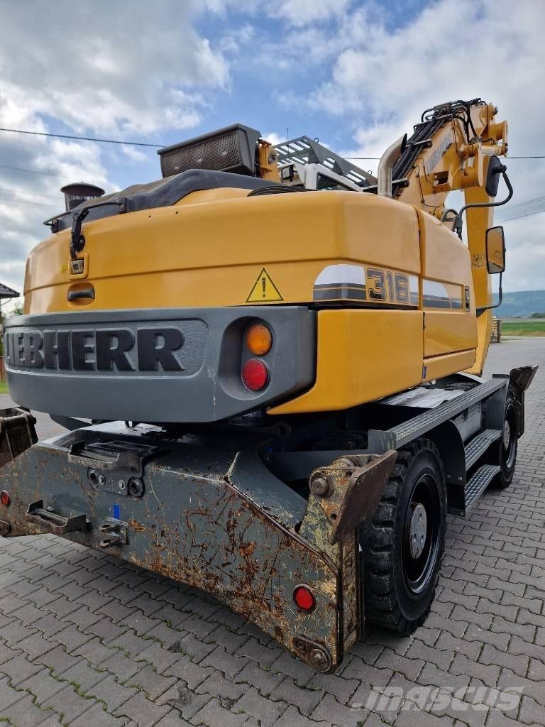 Liebherr 316 Колесни екскаватори