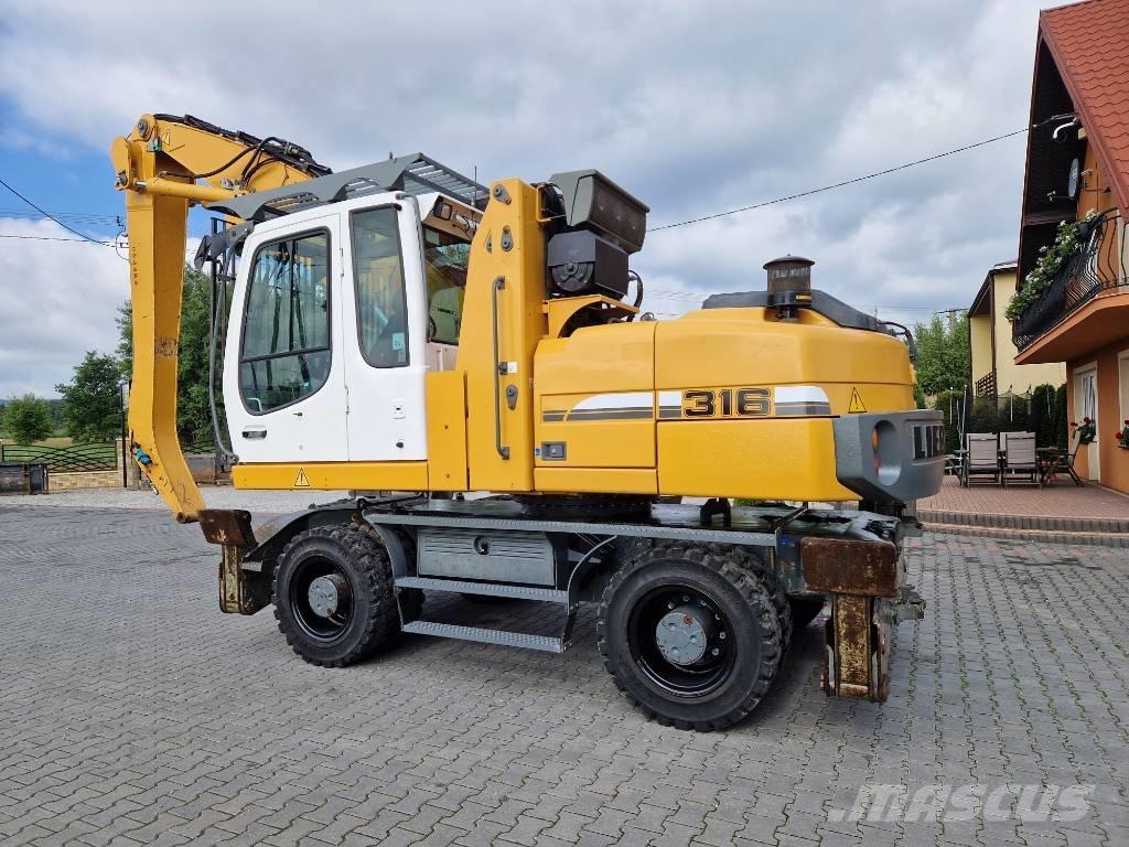 Liebherr 316 Колесни екскаватори