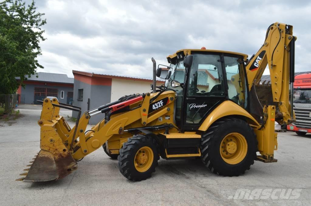 CAT 432 F Товарач със заден ексватор