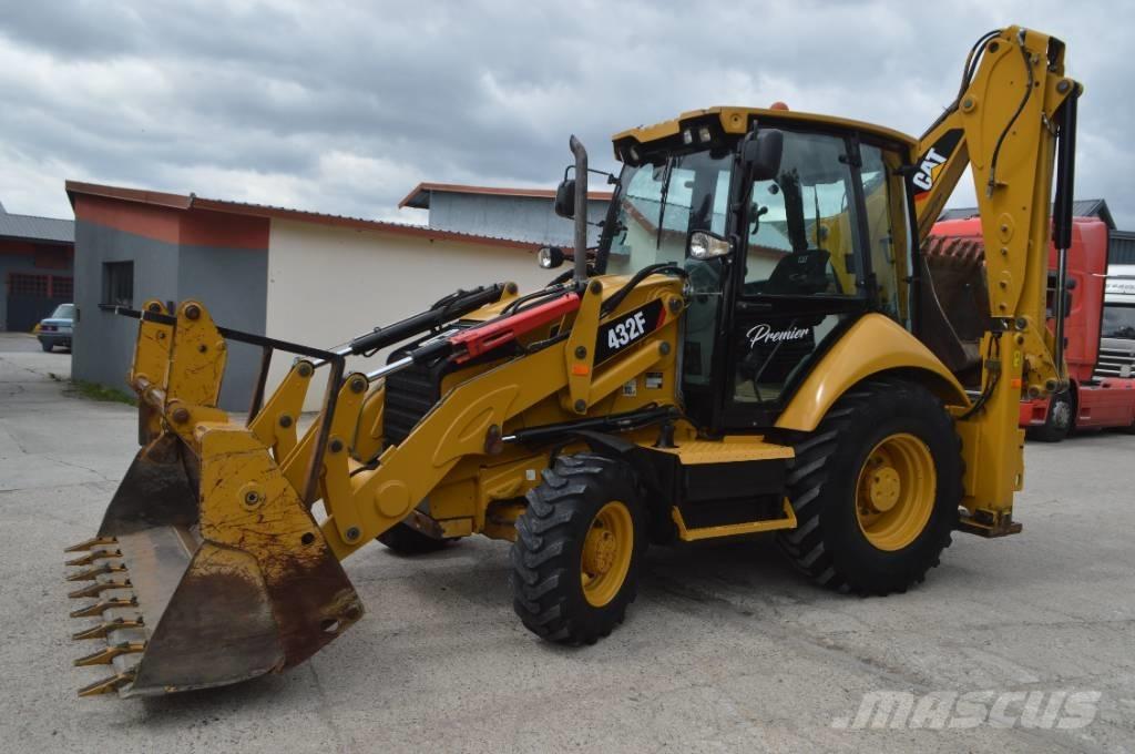 CAT 432 F Товарач със заден ексватор