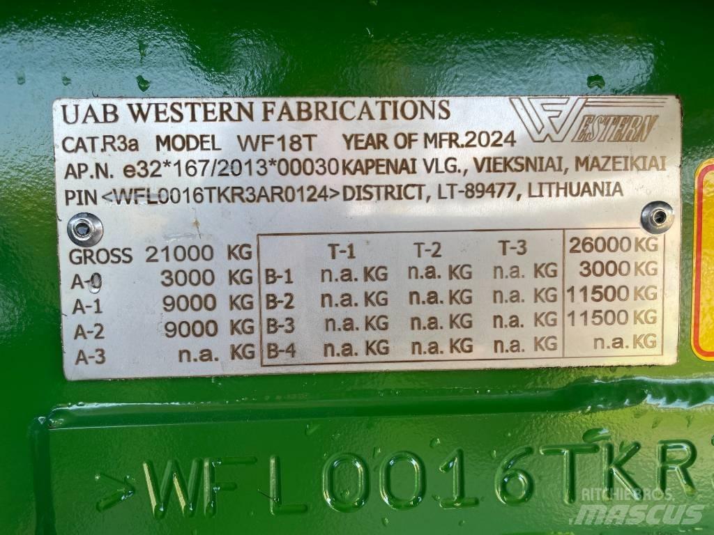 Western WF18T Ремаркета самосвални
