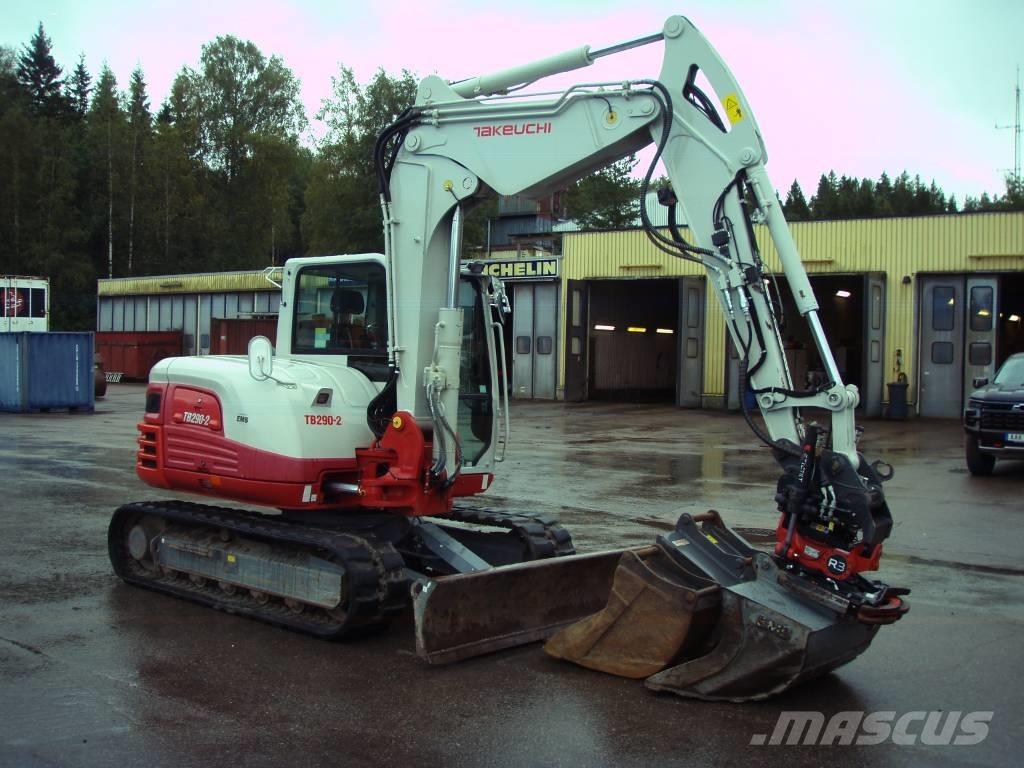 Takeuchi TB 290-2 Средни екскаватори 7т - 12т