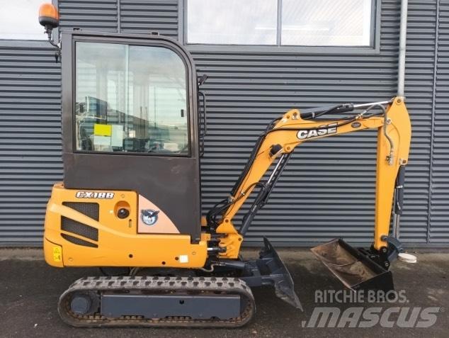 CASE cx18b Мини екскаватори < 7 т