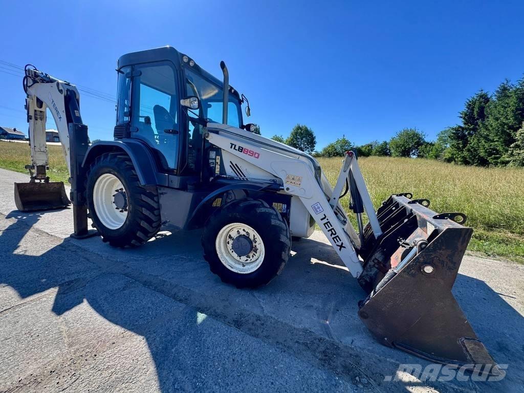 Terex TLB 890 SM Товарач със заден ексватор