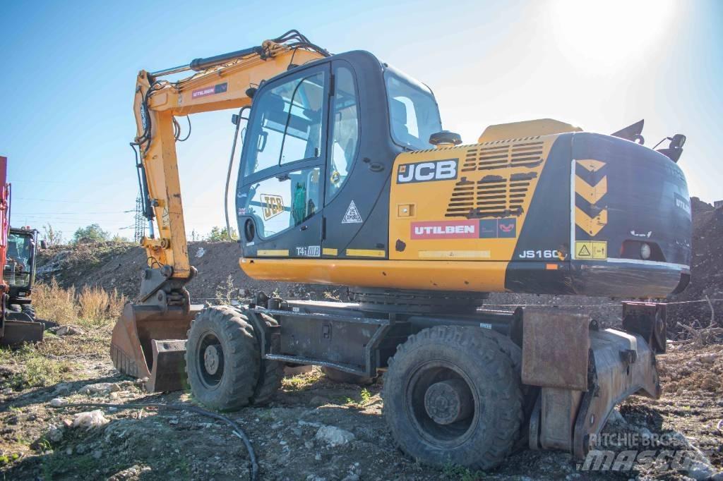 JCB JS160W Колесни екскаватори