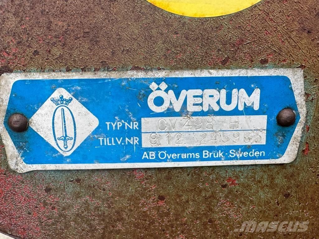 Överum CV498H Реверсивни плугове