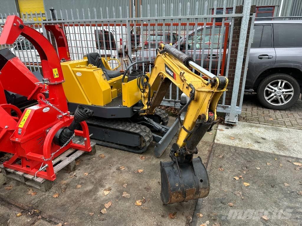 Yanmar B 12-1 Мини екскаватори < 7 т