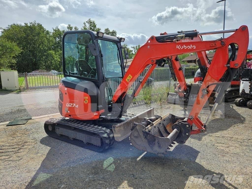 Kubota U 27 Мини екскаватори < 7 т