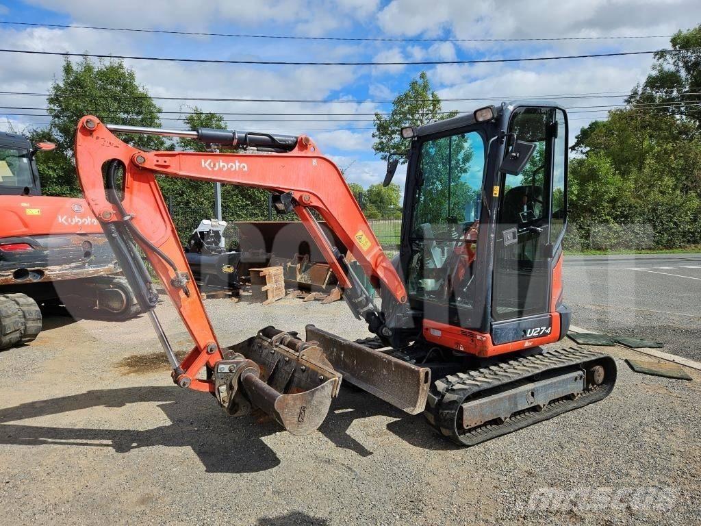 Kubota U 27 Мини екскаватори < 7 т