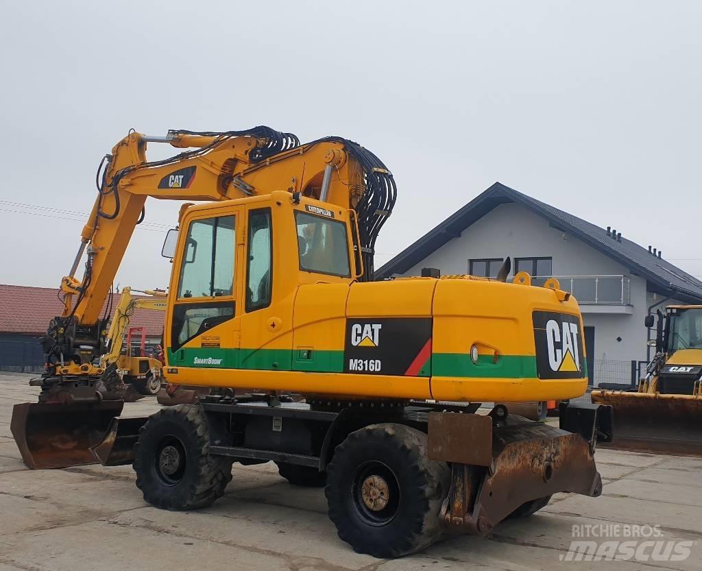 CAT M 316 D Колесни екскаватори