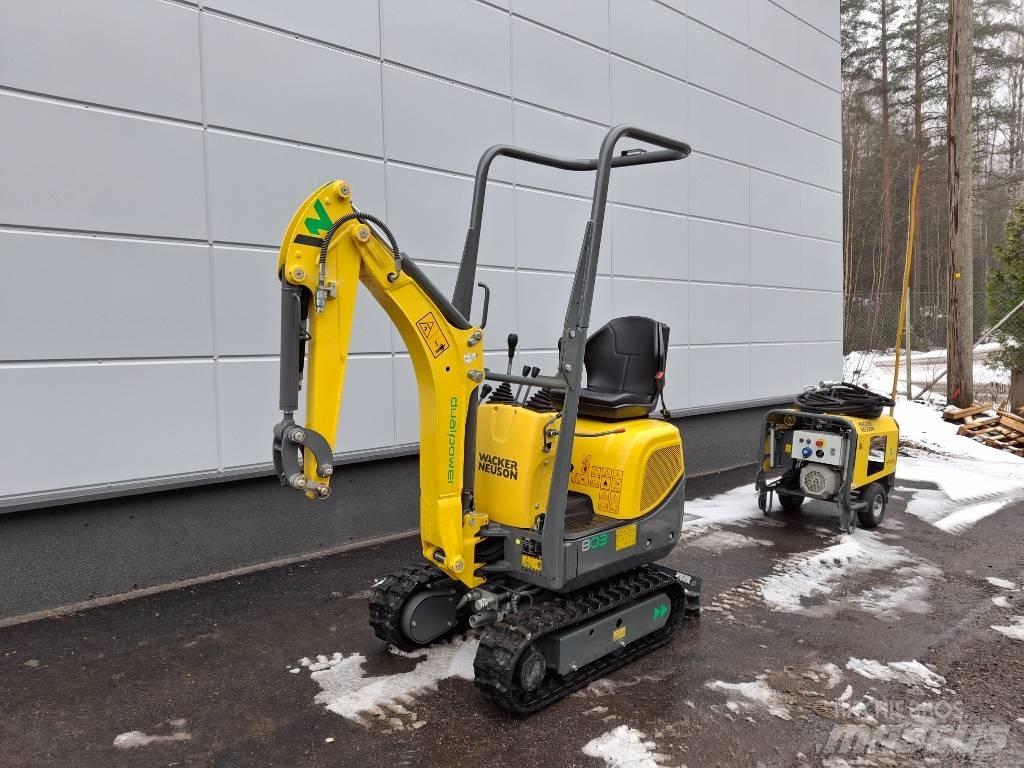 Wacker Neuson 803 Мини екскаватори < 7 т