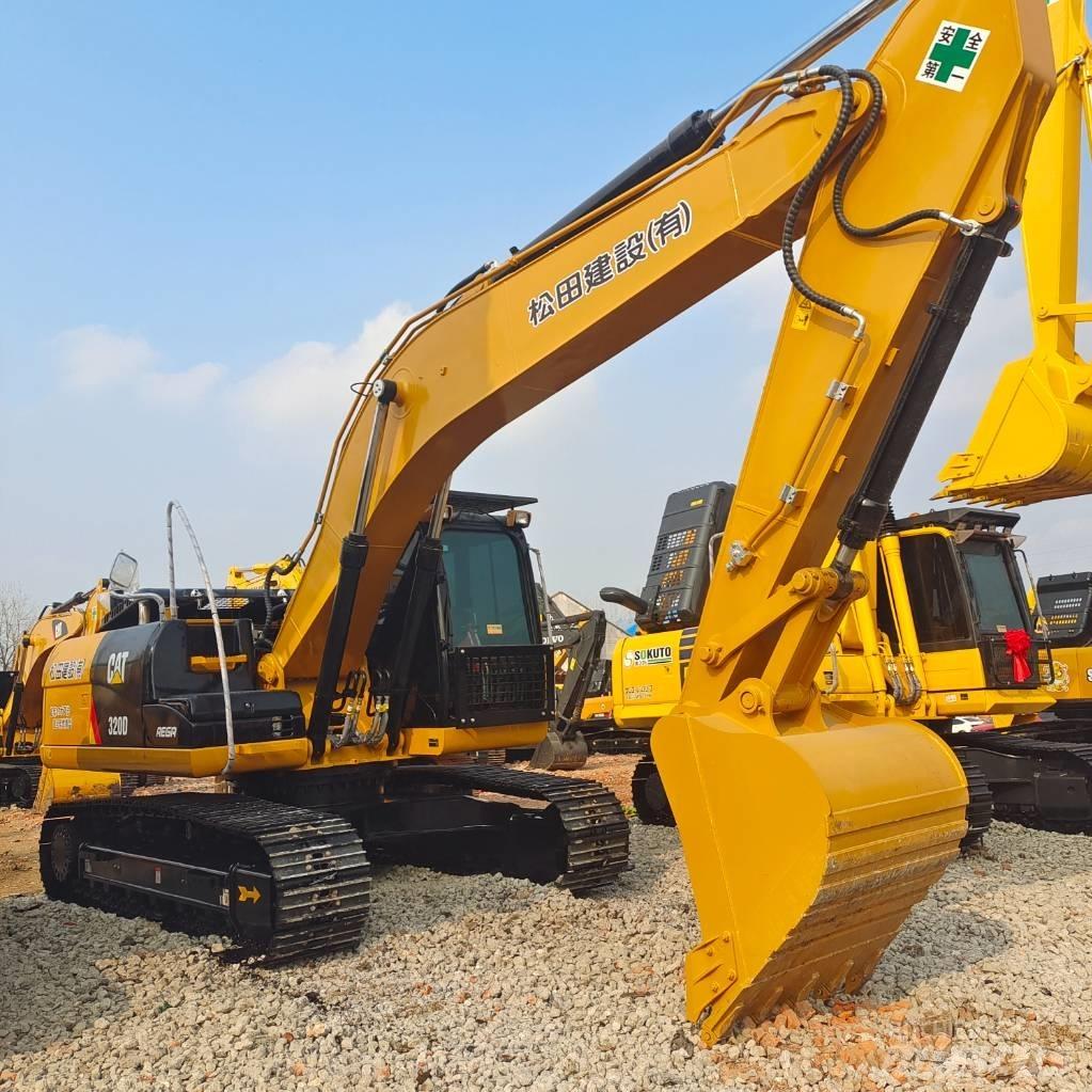 CAT 320D Верижен екскаватор