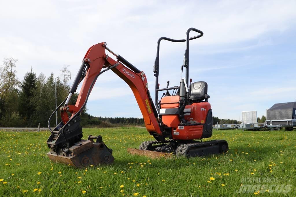 Kubota U10-3 Мини екскаватори < 7 т