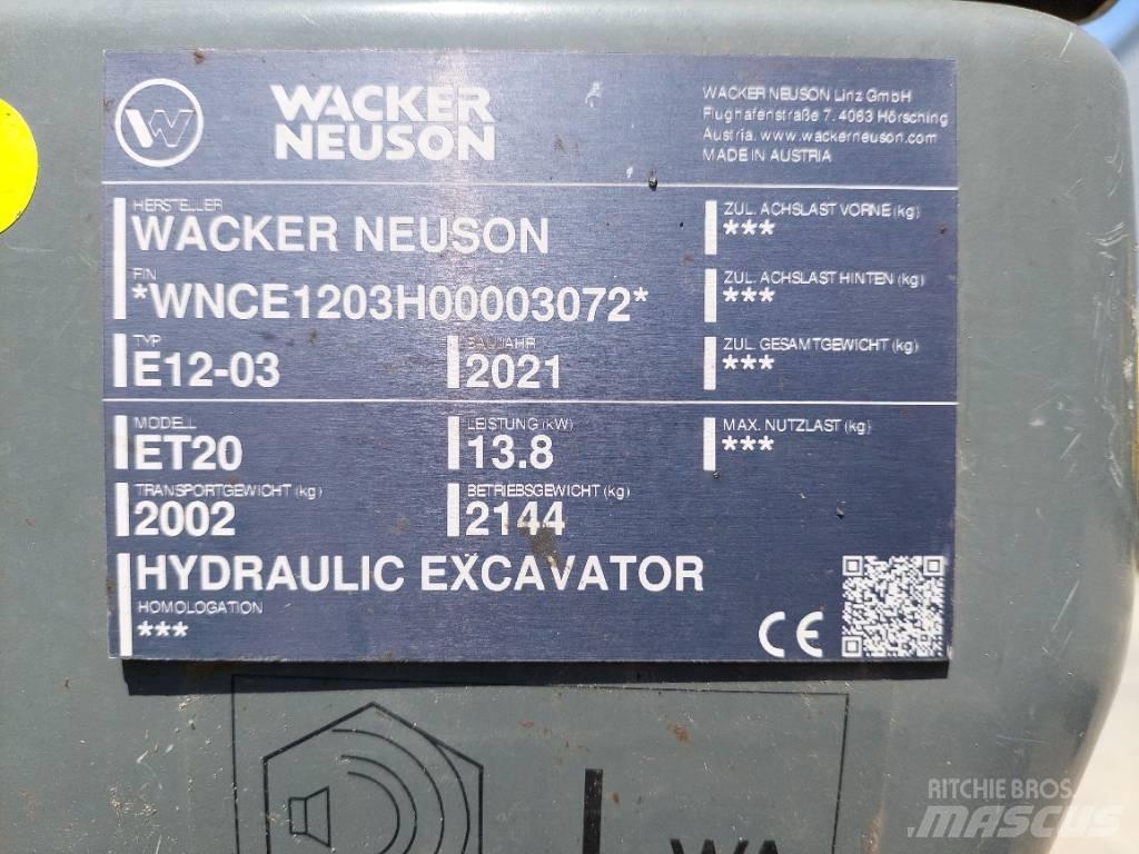 Wacker Neuson ET20 Верижен екскаватор