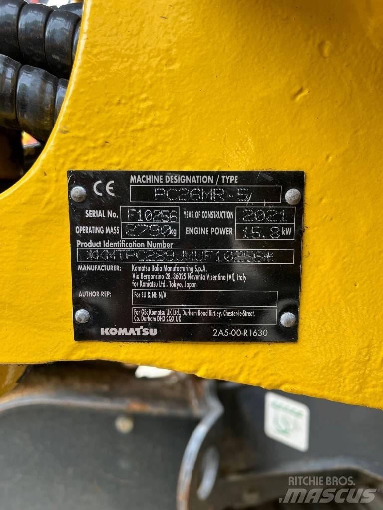 Komatsu PC26MR-5 Мини екскаватори < 7 т