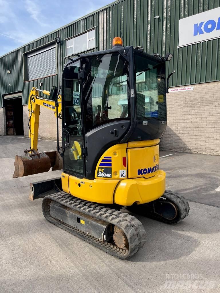 Komatsu PC26MR-5 Мини екскаватори < 7 т