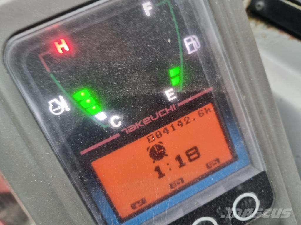 Takeuchi TB 216 Мини екскаватори < 7 т