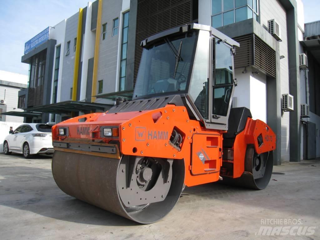 Hamm HD 75 Двойни барабанни ролки
