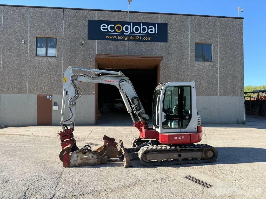 Takeuchi TB 153 FR Мини екскаватори < 7 т
