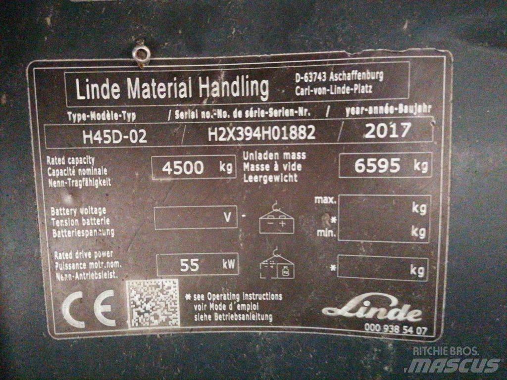 Linde H45D-02 Дизелови камиони