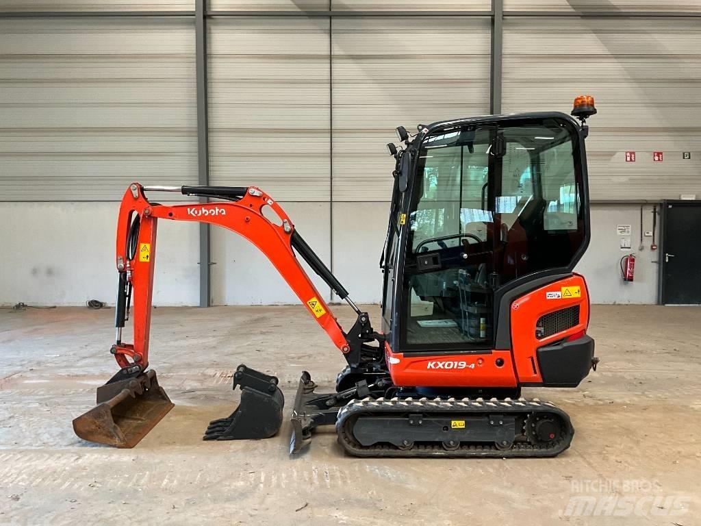 Kubota KX 019-4 Мини екскаватори < 7 т